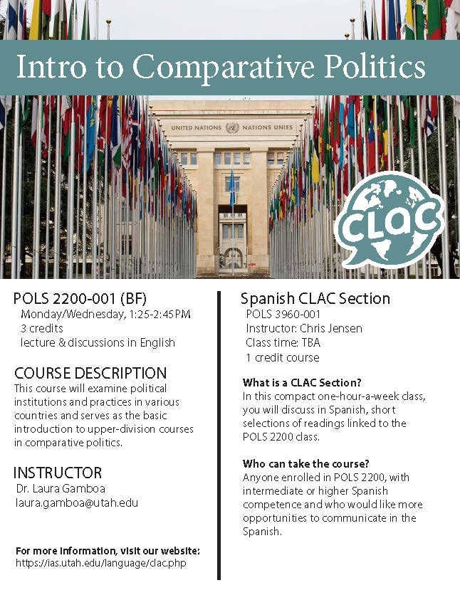 POLS 2200 Intro to Comparative Politics