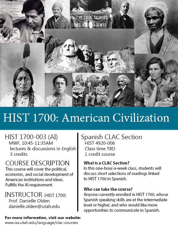 HIST 1700  American Civilization