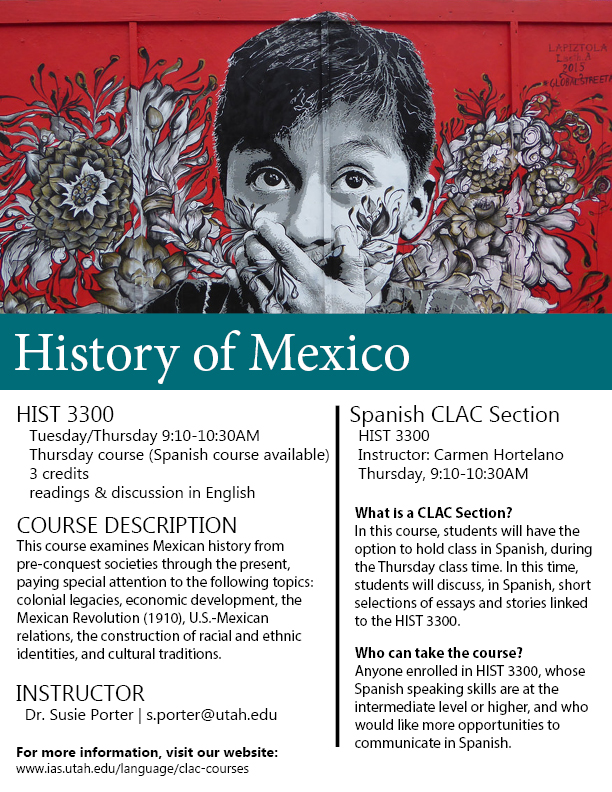 HIST 3300  History of Mexico