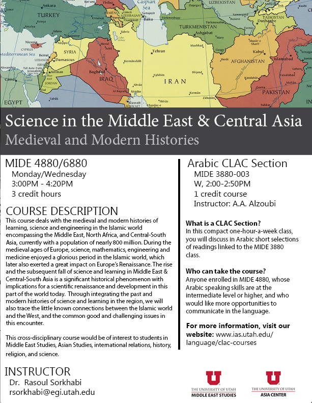 MIDE 4880/6880  Science in the Middle East & Central Asia