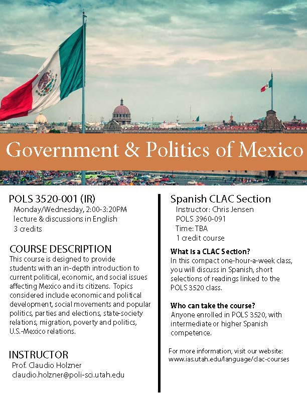 POLS 3520  Government & Politics of Mexico