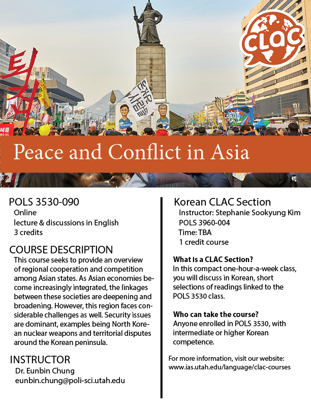 POLS 3530  Peace and Conflict in Asia
