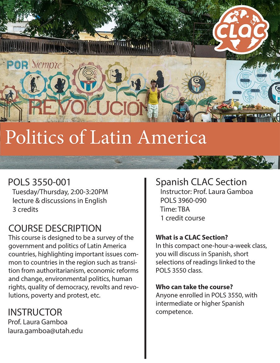 POLS 3550  Politics of Latin America