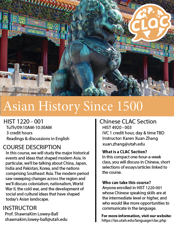 Asian History Since 1500